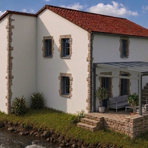 Fachada posterior
